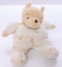 Disney Winnie the Pooh BABY RATTLE Plush Lovey Toy